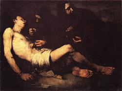 Theodule Ribot St. Sebastian, Martyr oil painting picture
